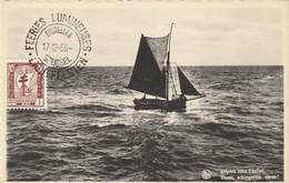 Carte Maximum - Feeries Lumineuses -  Bateau - 1951-1960