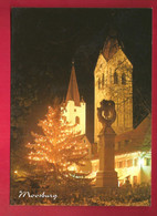 CP Allemagne Moosburg - église Sapin De Noël Frohe Weihnachten Und Ein Gutes Neues Jahr Voeux De Nouvel An Bonne Année - Moosburg