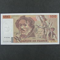 100 Francs Delacroix 1995, SPL - 100 F 1978-1995 ''Delacroix''