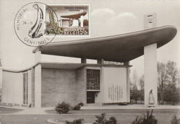 Carte Maximum - Mémorial KONGOLO Gentinnes - 1961-1970