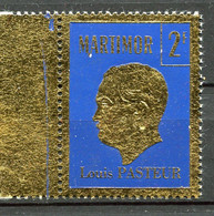 FRANCE MARTIMOR VIGNETTE 2F BLEU LOUIS PASTEUR - Louis Pasteur