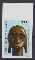 Gabon Gabun 1999 IMPERF ND Mi. A1487 Masque Maske Mask Folklore Du Gabon Bwèri Fang RARE ! - Gabun (1960-...)