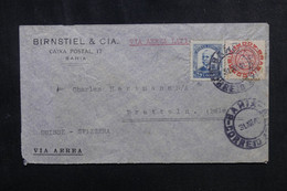 BRÉSIL - Enveloppe De Bahia Pour La Suisse En 1940 Par Avion  " Lati "  - L 72936 - Cartas