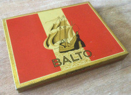 Boîte Fer 50 Cigarettes BALTO Régie Française - Sigarettenkokers (leeg)