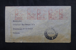 BRÉSIL - Enveloppe De Bahia Pour La Suisse En 1940 Par Avion, Affranchissement Mécanique - L 72940 - Cartas
