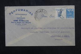 BRÉSIL - Enveloppe Commerciale De Recife Pour La Suisse En 1947 Par Avion - L 72946 - Cartas