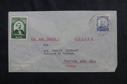 BRÉSIL - Enveloppe De Porto Alegre Pour La Suisse En 1940 Par Avion Air France - L 72950 - Cartas