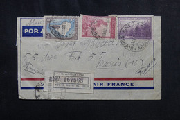 ARGENTINE - Enveloppe En Recommandé De Buenos Aires Pour La France En 1938 Par Avion - L 72958 - Cartas