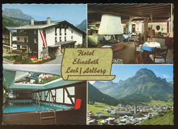 CPM Neuve Autriche LECH Am Arlberg Hotel " Elisabeth " Famille Gafgo - Lech