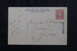 JAPON - Affranchissement De Osaka Sur Carte Postale En 1913 Pour New York - L 72964 - Briefe U. Dokumente