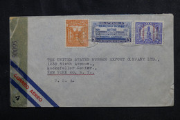 GUATEMALA - Enveloppe Commerciale Pour New York Avec Contrôle Postal  - L 72968 - Guatemala