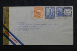 GUATEMALA - Enveloppe Commerciale Pour New York Avec Contrôle Postal En 1944 - L 72969 - Guatemala