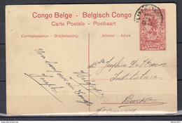 Postkaart Van Katanga Kisengwa Le Lomami Naar Beerse - Cartas & Documentos