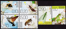 Bosnia & Herzegovina - Republika Srpska - 2020 - Insects - Mint Definitive Stamp Set - Bosnia And Herzegovina