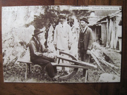 France CPA Travail Au Banc De Loup Amis Du Val De Thones Série Nominative 1980 - Thônes