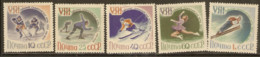 Russia 1960  SG 2414-8  Squaw Valley  Winter Olympics  Olympics Unmounted Mint - Winter 1960: Squaw Valley