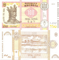 2020, Moldova, 100Leu/2015, Signature 3, UNC - Moldavië