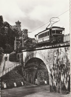 N°6480 R -cpsm Tramway à Laon Sur Le Viaduc- - Strassenbahnen