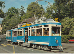 N°6484 R -cpm Zurich -Verkehrsbetriebe Der Stadt - Strassenbahnen