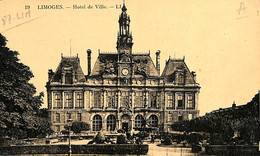 032 495 - CPA - France - Hôtel De Ville - Bâtiments - Lot De 5 Cartes Différentes - Other & Unclassified