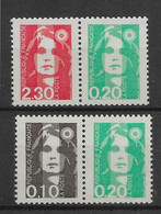 France N°2614 & 2617 - Neuf ** Sans Charnière - TB - Unused Stamps