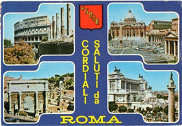 CORDIALI SALUTI Da ROMA - Vedute - Panoramic Views