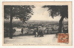 16 - ANGOULÊME - Faubourg Et Port De L'Houmeau Vus De La Place Du Palet - AGA 671 - Angouleme