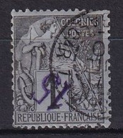 DIEGO-SUAREZ - 15 C. Sur 1 C. Oblitéré Surcharge Renversée - Used Stamps