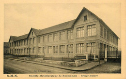 Caen * Société Métallurgique De Normandie * S.M.N * Groupe Scolaire * école - Caen