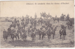 44251  -  Militaria  - Officiers   De Cavalerie  Dans Les Dunes D' Hechtel - Hechtel-Eksel