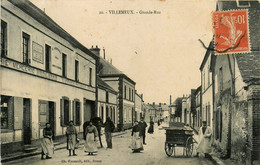 Villemeux * Grande Rue * BROCHARD Vannier Mercerie Patisserie Traiteur * Villageois - Villemeux-sur-Eure