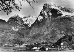 74-SAMOËNS-VUE GENERALE ET LES DENTS BLANCHES - Samoëns