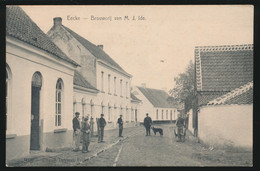 EECKE   EKE   BROUWERIJ VAN M.J.IDE    2 AFBEELDINGEN - Nazareth