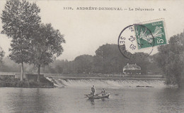 Delcampe - Andrésy 78 - Andrésy-Denouval - Déversoir - Oblitération 1909 - Andresy