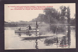 CPA Bateau Aéroglisseur Maisons Laffitte Sartrouville GABET Non Circulé - Hovercrafts