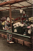 PC CPA Geisha Girls On Flower Market JAPAN (a9384) - Otros & Sin Clasificación