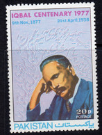 Pakistan 1975 Birth Anniversary Of Dr Iqbal II, MNH, SG 399 (E) - Pakistan