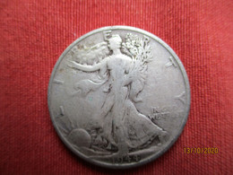 USA Half-dollar Liberty Walking 1944 S - 1916-1947: Liberty Walking