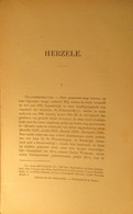 Herzele :  Geschiedenis Van_   - Door Frans De Potter En Jan Broeckaert - 1900 - Histoire