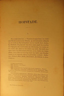 Hofstade :  Geschiedenis Van_   - Door Frans De Potter En Jan Broeckaert - 1900 - Zemst - Geschichte