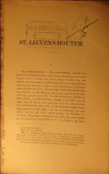 Sint-Lievens-Houtem :  Geschiedenis Van_   - Door Frans De Potter En Jan Broeckaert - 1900 - History