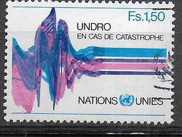 O.N.U. - GINEVRA - 1979 - UNDRO - FS 1,50 -USATO  (YVERT 82 - MICHEL 82) - Used Stamps