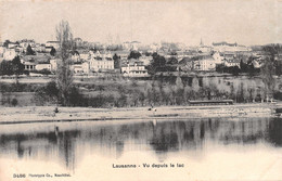 Lausanne Vu Depuis Le Lac - Lausanne