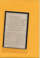 07- THEOPHILUS VOORDECKERS--ONDERWIJZER-VORST-BEVERLOO-DUINKERKE--OORLOG 1914-18-GESNEUVELDE- SOLDAAT - Images Religieuses