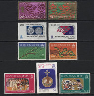 Hong Kong (07) 1976-80 Commemoratives. 13 Different Sets. Mint & Used. - Altri & Non Classificati