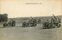 MILITAIRE  ARMEE FRANCAISE EN 1920 - Matériel