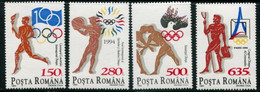 ROMANIA 1994 Centenary Of IOC MNH / **.  Michel 4999-5003 - Nuovi