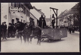 Um 1910 Ungelaufene Foto AK, Fasnachtsumzug In Zurzach ? Der Henker. - Zurzach