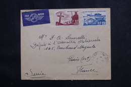 ST PIERRE ET MIQUELON - Enveloppe Pour Un Député à Paris Par Avion - L 73008 - Storia Postale