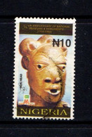 NIGERIA    1993    50th  Anniv  Of  National  Museum    10n  Nok  Head    USED - Nigeria (1961-...)